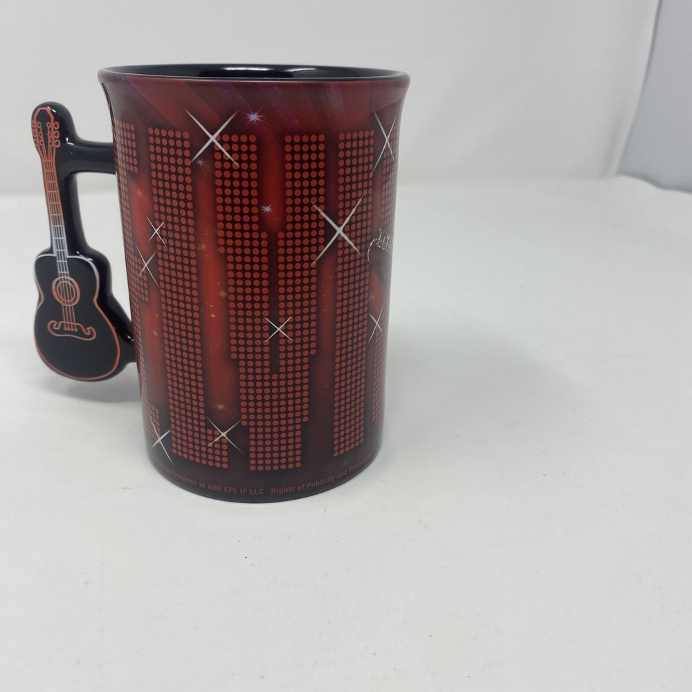 Elvis Presley Guitar Handle Mug Official Licensed Signature Collectible Cup 2015 - Picture 6 of 11